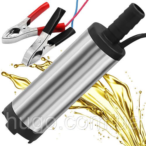 Занурювальний насос для перекачування палива 12V, 20-25 л/хв, OX-5053 / Електронасос для перекачування дизеля