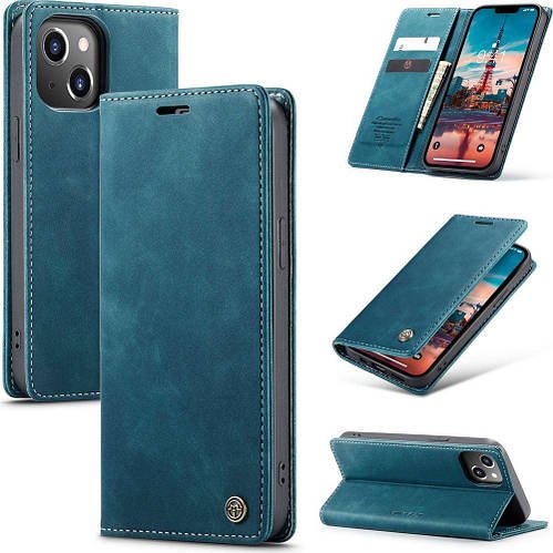 Чохол книжка з магнітом iPhone 15 CaseMe Sea Green
