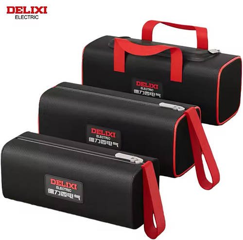 Сумочка DELIXI ELECTRIC із Oxford 1680D для автомобільних ЗП, мультиметрів, інструментів (26*10,5*10 см)