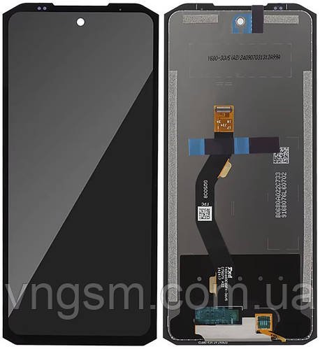 Дисплей + сенсор Ulefone Armor 27 / 27 Pro / 27T / 27T Pro Black - p/n: TXDI680EBQPX-36V5