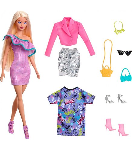 Ігровий набір Barbie "Стильні вбрання" HYT61
