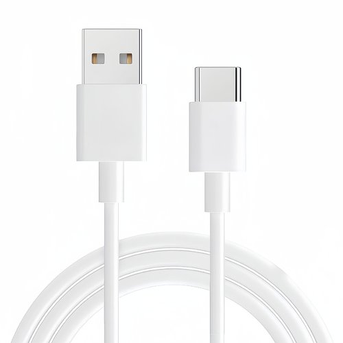 Кабель живлення USB to USB-C (Type-C) 100 см Білий