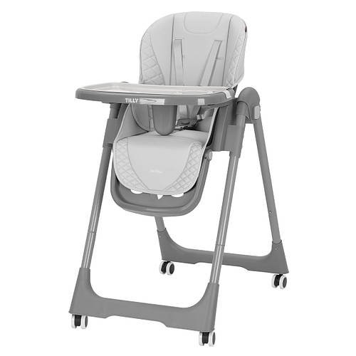 Стілець для годування TILLY Junior T-671 Light Grey Світло-сірий