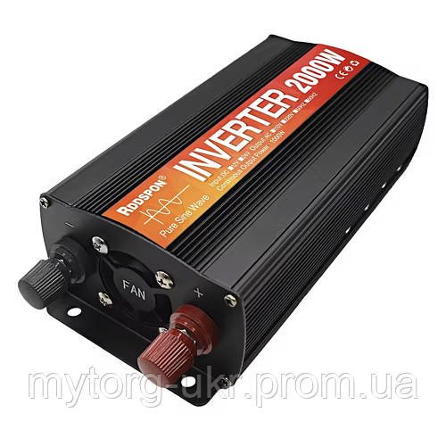Інвертор RDDSPON 2000W Чорний
