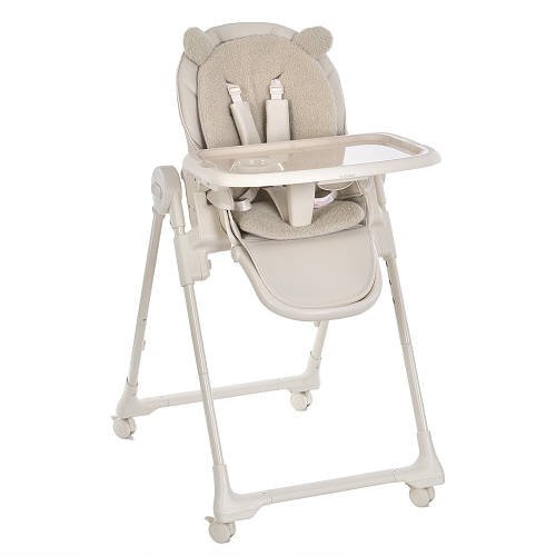 Стілець для годування El Camino CRYSTAL ME 1037 Bear Beige Бежевий