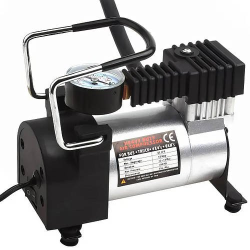Автомобільний компресор з живленням від прикурювача Air pump XL-823 Універсальний повітряний компресор 12V