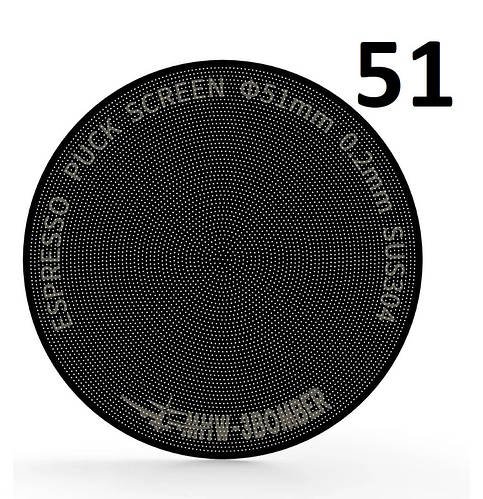 Покращувач для кави 51 mm. MHW-3Bomber Puck Screen Сито для еспресо Titanium Black