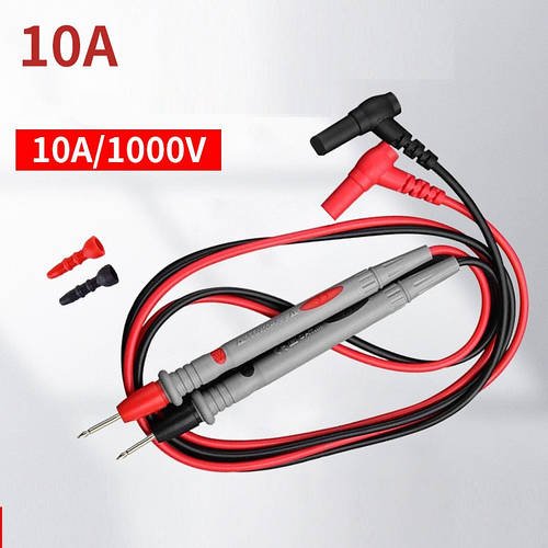 Щупи для мультиметра 1000В 10А, щупи 1000V 10A CAT-III короткі товсті
