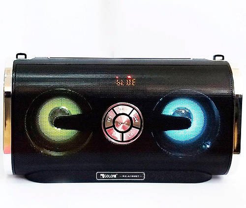 Портативна колонка з USB, SD, FM, Bluetooth, дисплеєм 28 см*15.5 см*9 см GOLON XTREME RX-A199BT HP227