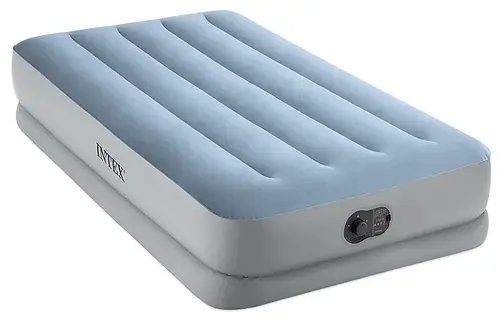 Надувне ліжко односпальне з вбудованим насосом USB (191x99x36 см) INTEX 64157