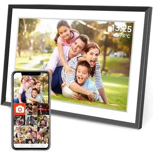 Цифрова фоторамка Frameo 10,1" HD IPS-екран,, WiFi, робота через програму, в подарунковій коробці