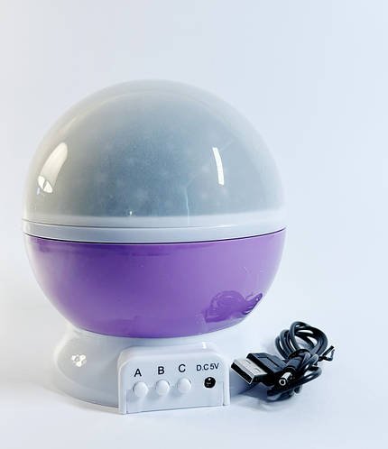 Нічник-проєктор зоряне небо Star Master Dream QDP01 Фіолетовий HP227