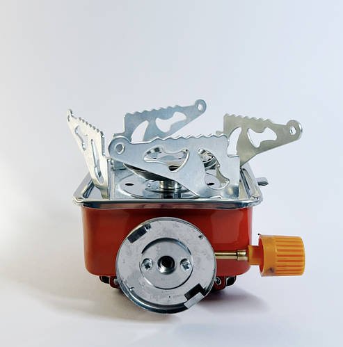 Портативний пальник під балон KOVAR Portable Card Type Stove K-202 газовий з п'єзоелементом HP227