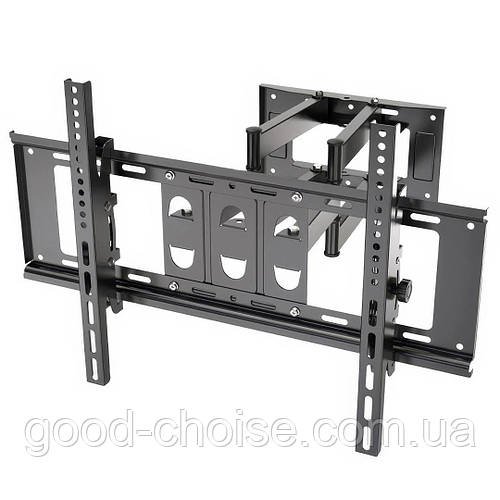 Настінний кронштейн для ТВ з поворотом 40-80", до 50кг, CP 602 / Кріплення для телевізора / Кріплення для ТБ