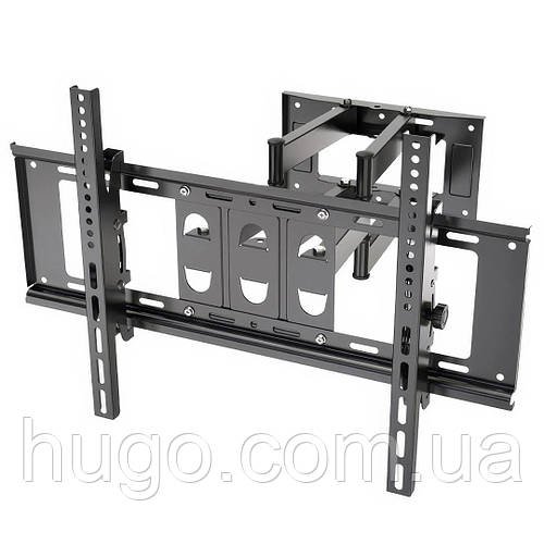 Кронштейн поворотний для ТВ 40-80" до 50 кг, модель CP602 / Кріплення для телевізора / Кріплення для ТБ