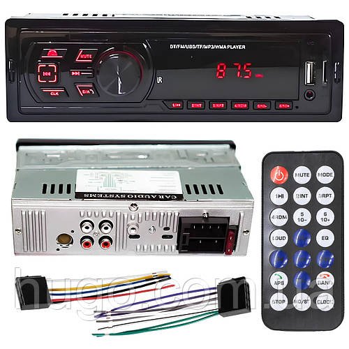 Автомагнітола JSD 306: Bluetooth, 1 DIN, 240W / Магнітола в машину / Автомобільна магнітола з блютузом