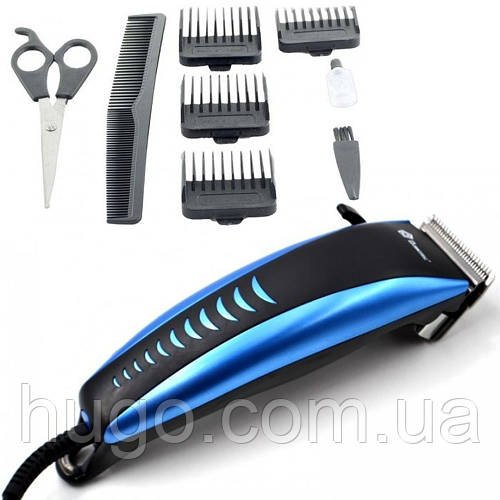 Професійна машинка для стрижки волосся MS 3302 з 4 насадками / Чоловічий тример для стрижки волосся