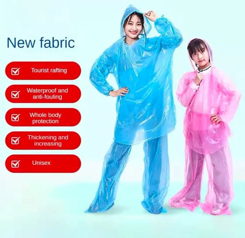 Дощовик Raincoat Set (плащ + штани) універсальний комплект для захисту від дощу YU227