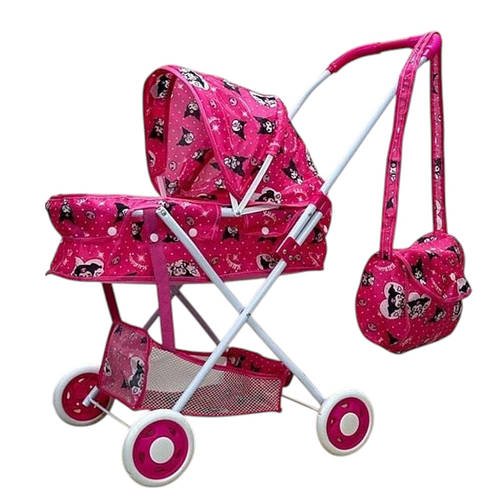 Коляска для ляльок KUROMI (складна, сумка) "TK Group" TK 55-420