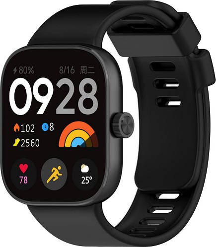 Ремінець Jsota для Redmi Watch 5 (Силіконовий) Black