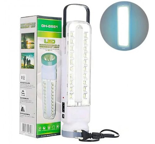Ліхтар-лампа акумуляторна підвісна/настільна GH-666 Rechargeable Emeancy Light HP227