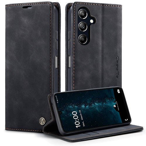 Чохол книжка з магнітом Samsung Galaxy A16 A165 CaseMe Black
