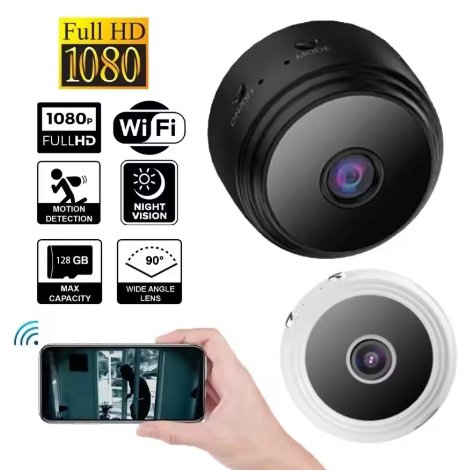 Міні бездротова Wi-Fi камера A9 HD 1080p, нічне бачення, детектор руху