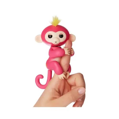 Інтерактивна ручна мавпочка Wow Wee Fingerlings розумна дитяча іграшка YU227