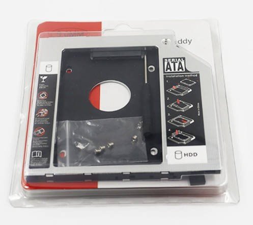 Кишеня 9.5мм SSD HDD для встановлення замість DVD Optibay SATA3