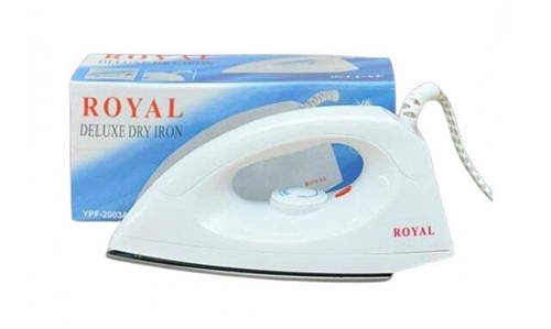 Праска з тефлоновим покриттям Royal Deluxe Dry Iron 2003A 1000 Вт HP227