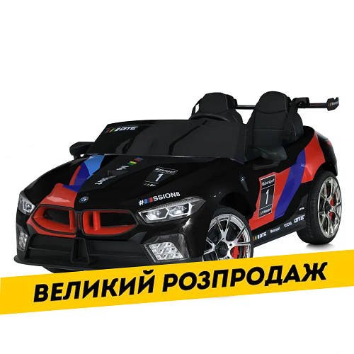 Електромобіль BMW дитячий (2 мотори 60W, 1 акум 24V7AH, пульт 2,4G, MP3, світло) Bambi M 5849EBLRS-2(24V)