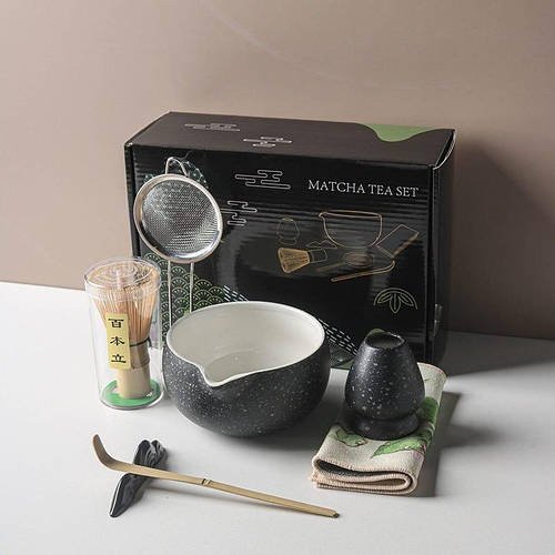 Набір Matcha Nebula для приготування чаю матча #41 на 7 предметів із носиком