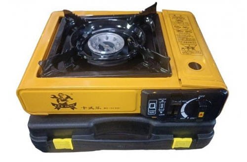 Плита газова у валізі 1 конфорка 2.3KW (без перехідника під балон) BDZ-153-KS01 YU227