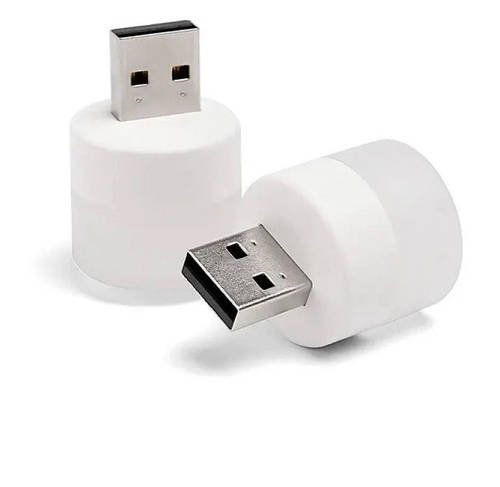 Лампочка USB Портативна мінілампа USB світлодіодна біла HP227