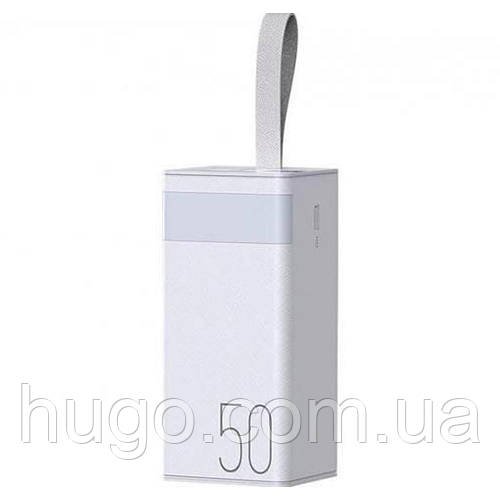 Павербанк на 50000mAh (22,5W), Remax RPP-321, Білий / Power bank / Повербанк для телефону