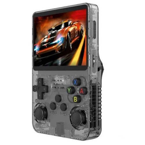 Портативна ігрова ретро приставка Game Console R36S 64GB Grey