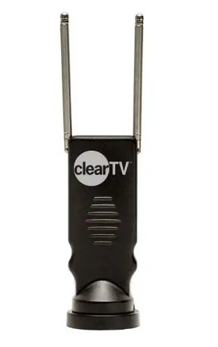 Цифрова ТВ антена Clear TV Premium 4K Чорний YU227