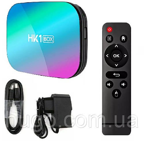 Смарт-приставка 4K Ultra HD / 64GB, HK1 BOX X3 / Смарт-приставка / ТВ-приставка / Приставка для телевізора