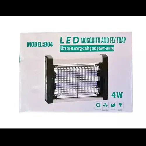 Пастка для комарів і мух LED MODEL B04 4W лампа від комарів YU227