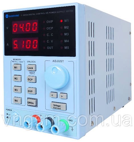 Блок живлення Sunshine P-3005A трансформаторний / 5 каналів пам'яті / 5A / 30V
