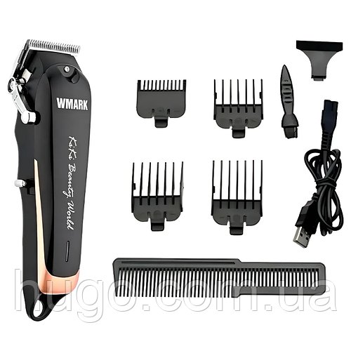 Акумуляторна машинка для стрижки волосся, 6500 об/хв / Професійна машинка для стрижки