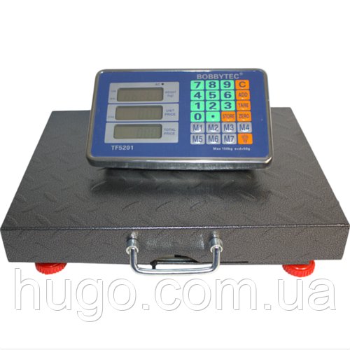 Ваги торгові акумуляторні РК-дисплей 220V TF5201-BT150-WI-FI / Ваги з WIFI