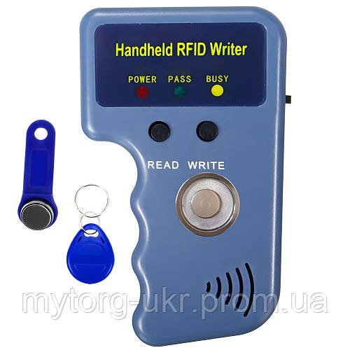 Публікатор ключів та міток для домофону RFID 125 КГц  Синій