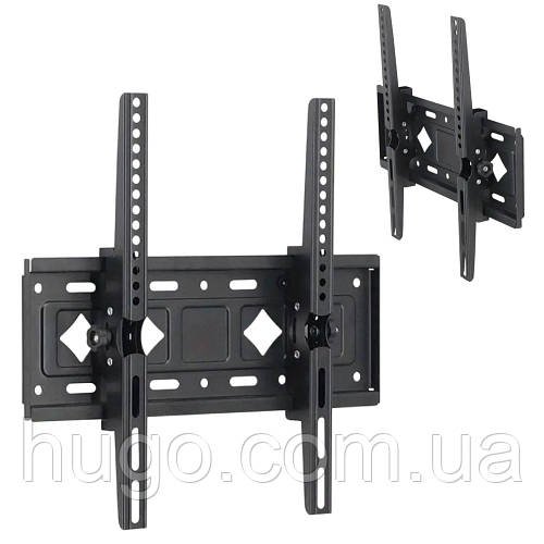Кронштейн для ТВ до 75 кг, 26-65", C43 / Кріплення настінне для телевізора / Кронштейн настінний