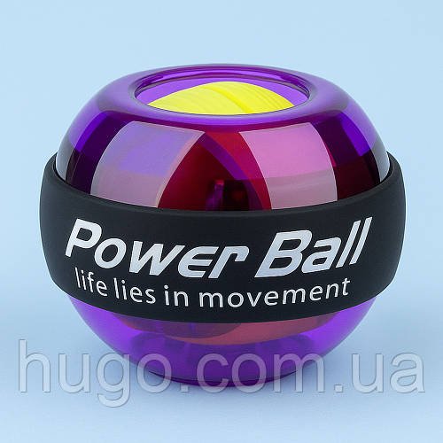 Кістовий тренажер Powerball AD-2464, Колір рандом / Кістовий еспандер / Гіроскопічний еспандер