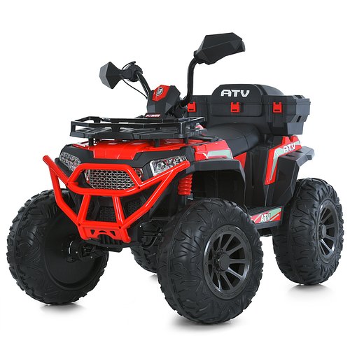 Квадроцикл дитячий Bambi (р/в, 4мотор35W, 1акум12V10AH, MP3, EVA) M 6132EBLR-3 Червоний