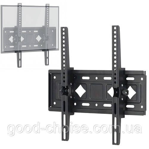 Кронштейн для телевізора до 75кг, 26-65", C43 / Настінне кріплення для телевізора / Кронштейн для ТБ