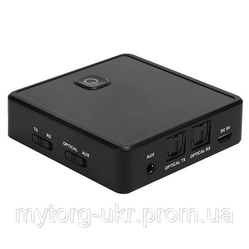 Бездротовий приймач-передавач ZF-380 з Bluetooth 5.0  Чорний