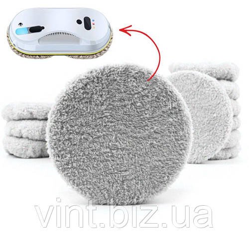 Додаткові серветки із мікрофібри для робота-мийника вікон 10 шт.