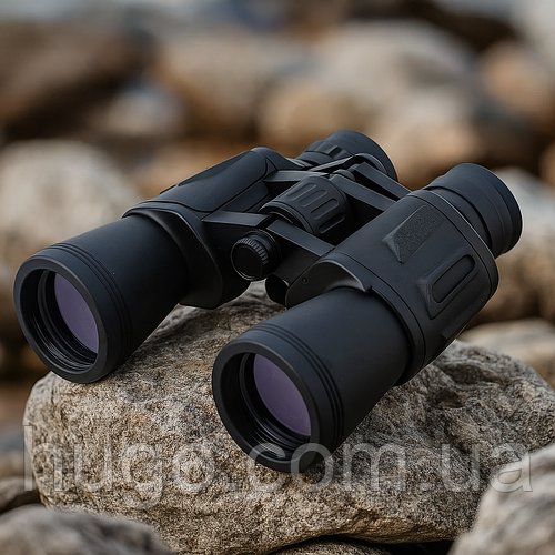 Бінокль VEN-1200 20x50 для спостереження 1000м / Бінокль портативний / Потужний бінокль / Туристичний бінокль